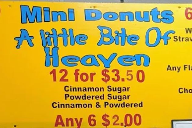 A little bite of heaven mini donuts