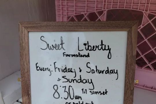 Sweet Liberty Pastures Farmstand