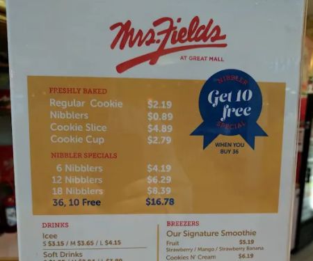 Mrs. Fields & TCBY GreatMall