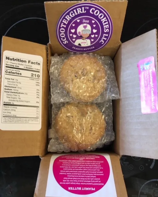 Scootergirl Cookies Picture 1