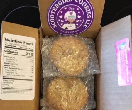 Scootergirl Cookies