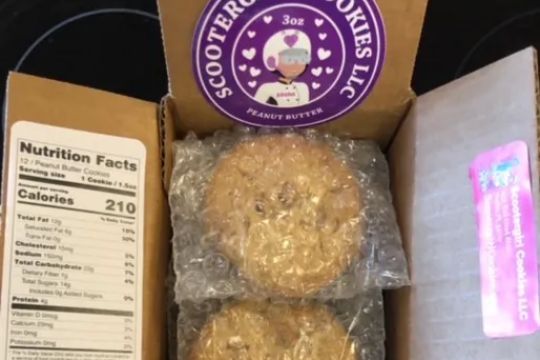 Scootergirl Cookies