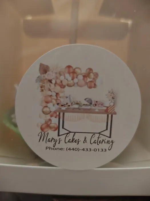 Mary's cakes and catering Picture 4