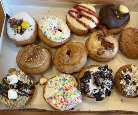 Peace, Love and Little Donuts of Green