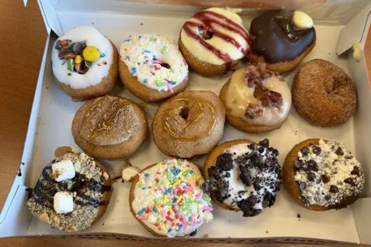 Peace, Love and Little Donuts of Green