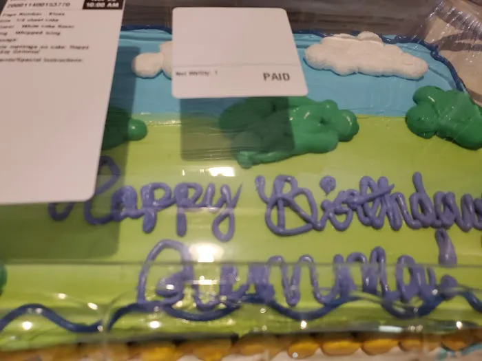 Walmart Bakery Picture 1