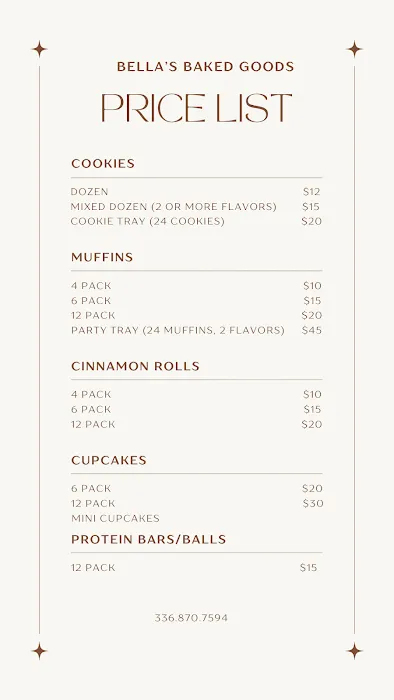 Bella's Baked Goods Picture 1