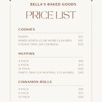 Bella's Baked Goods ico