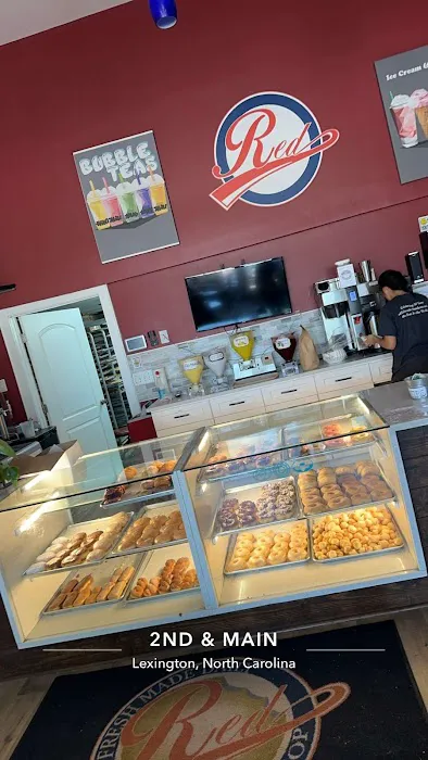 Red Donut Shop Picture 10