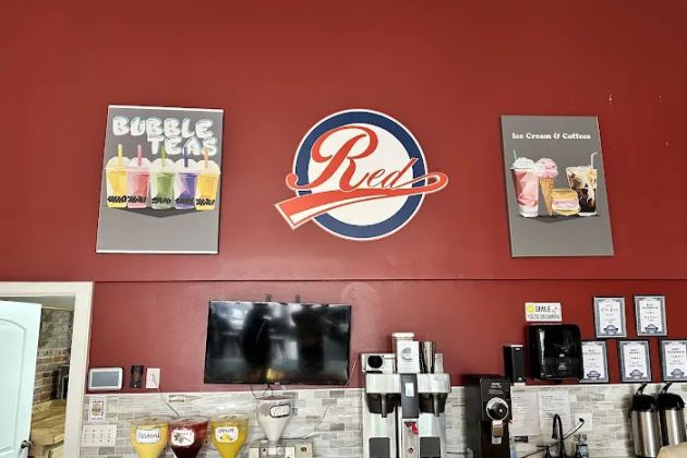 Red Donut Shop
