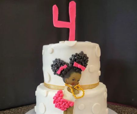 Sparkle City Cake