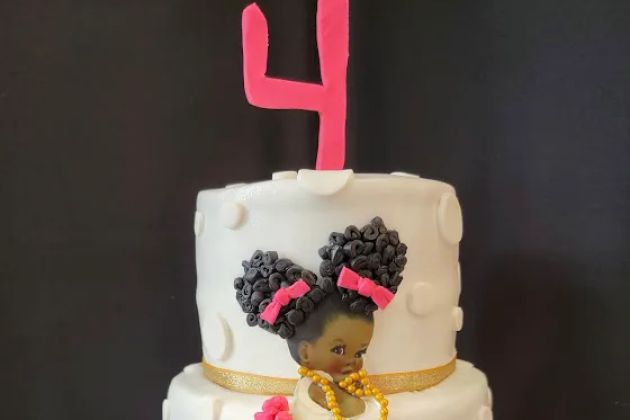 Sparkle City Cake