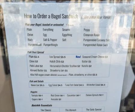 Boichik Bagels San Francisco