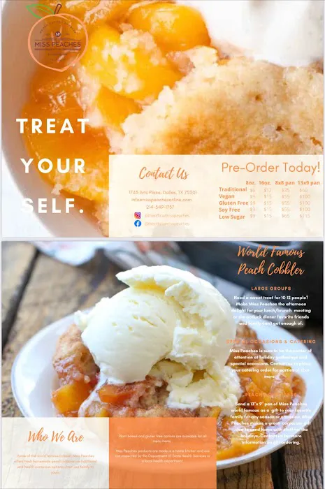 Miss Peaches | World Famous Peach Cobbler | Made To Order Service Picture 4