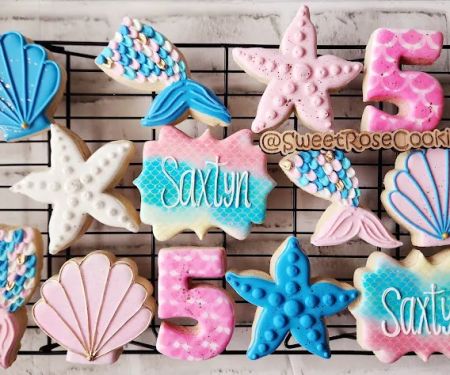 Sweet Rose Cookies