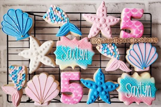 Sweet Rose Cookies