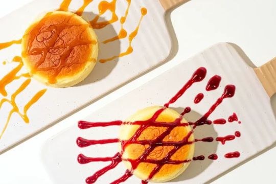 Mr puffy Japanese cheesecake