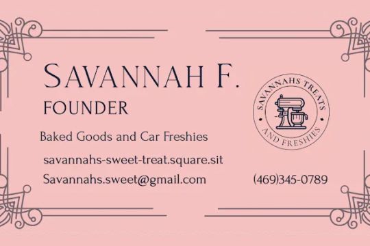 Savannahs Sweet Treat