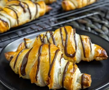 How to Make Bakery-Style Chocolate Dipped Croissants