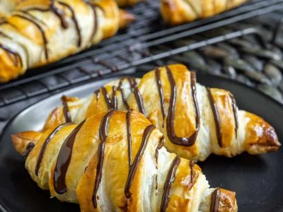 How to Make Bakery-Style Chocolate Dipped Croissants
