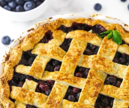 How to Make the Best Fresh Blueberry Pie