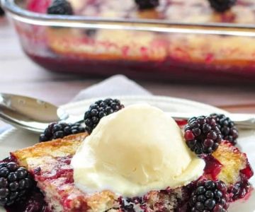 How to Make the Best Homemade Blackberry Cobbler