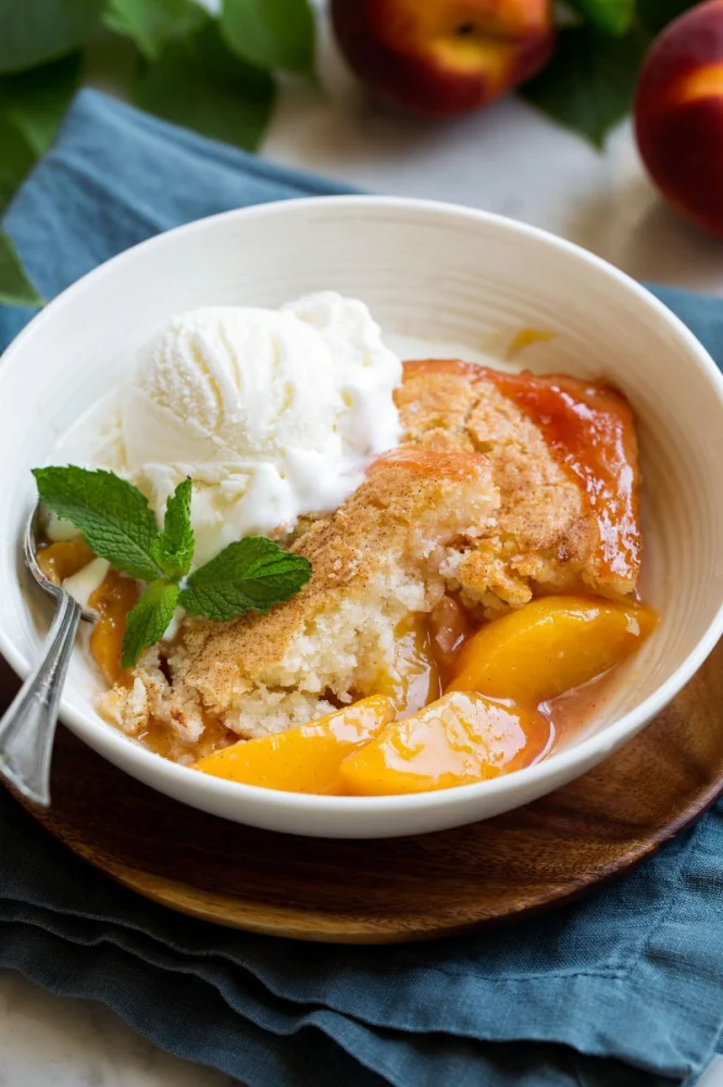 How to Make Perfectly Homemade Peach Cobbler
