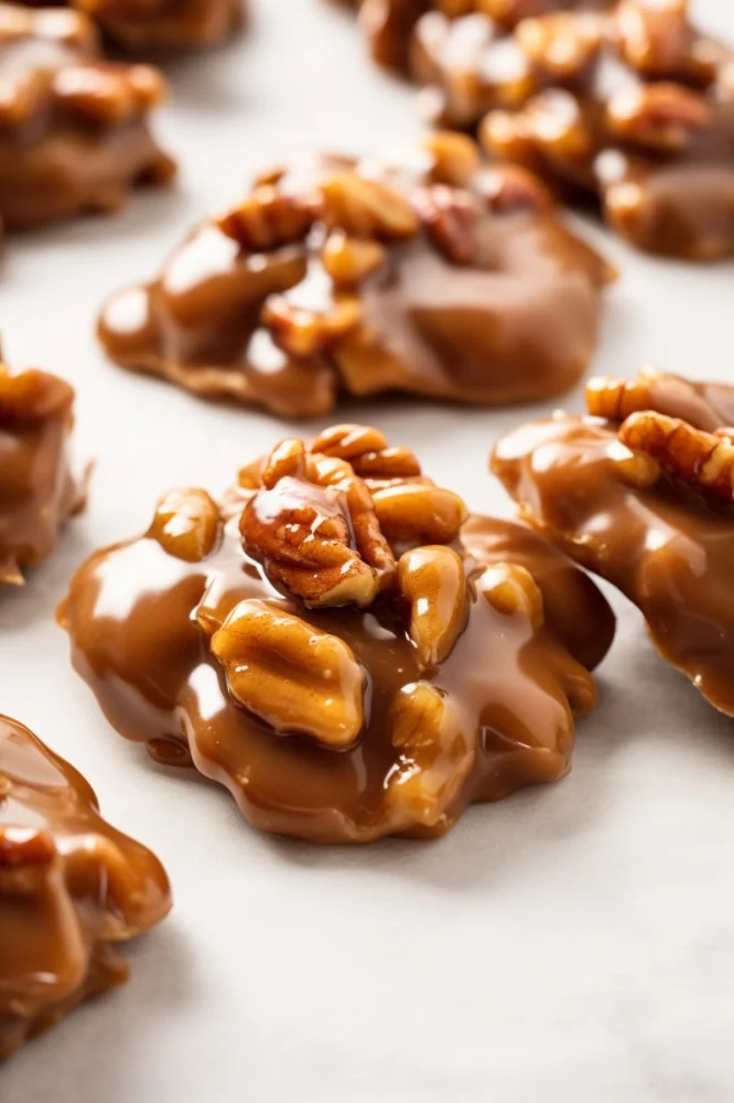 How to Make Fresh Homemade Pecan Caramel Clusters
