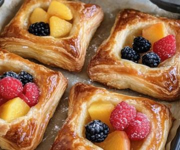 How to Make Bakery-Style Fruit Danish at Home | Heavenly Delights Bakery