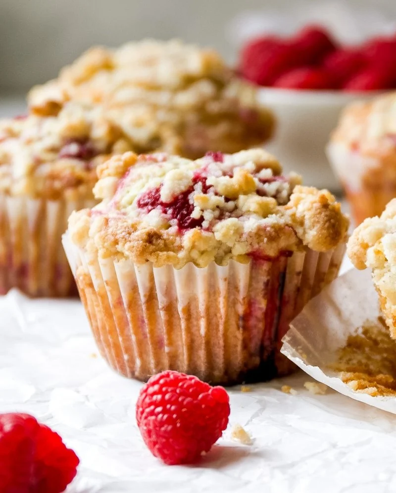 How to Make the Perfect Homemade Raspberry Muffins