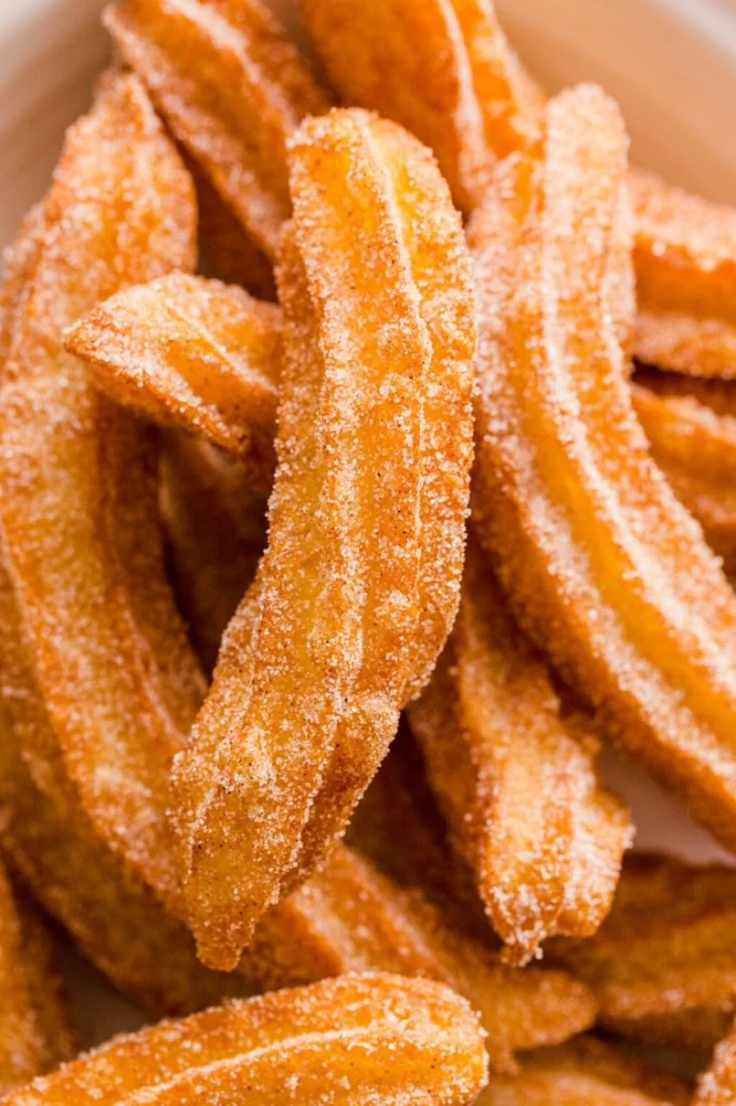 How to Make Bakery-Style Churros with a Cinnamon Sugar Coating