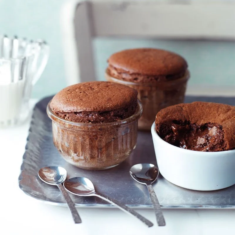 How to Make Bakery-Style Chocolate Soufflés That Rise Perfectly