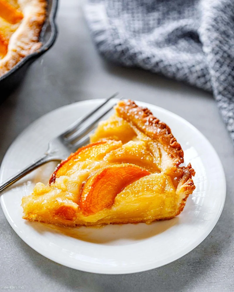 How to Make Bakery-Style Peach Tart with a Flaky Crust