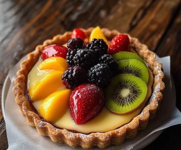 The Secret to Making Bakery-Style Fruit Tarts with Perfectly Sweetened Filling