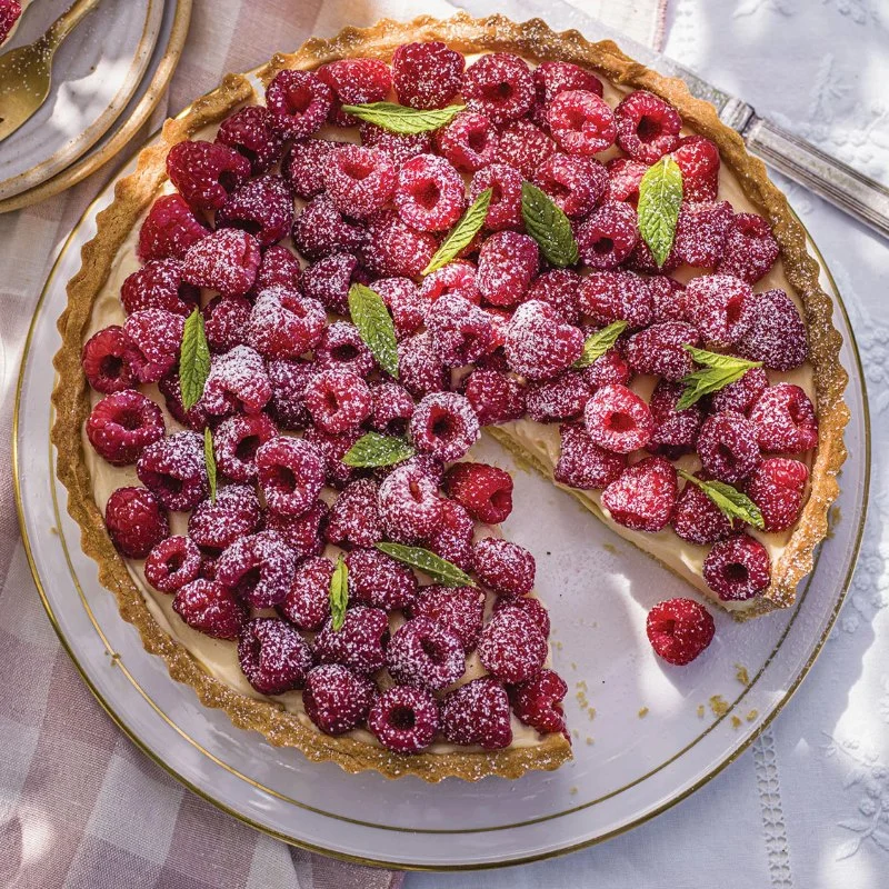 How to Make Bakery-Style Raspberry Tarts with a Flaky Shell