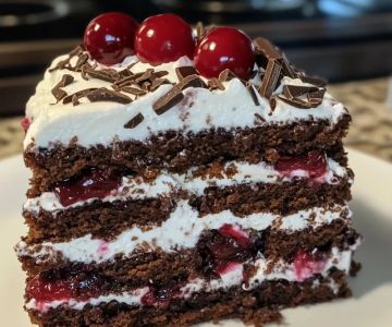 How to Make Bakery-Style Black Forest Cake with Layers of Rich Flavor