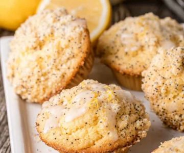 How to Make Bakery-Style Lemon Poppy Seed Muffins