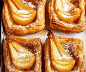 Mastering Bakery-Style Pear Tarts with a Perfectly Flaky Crust