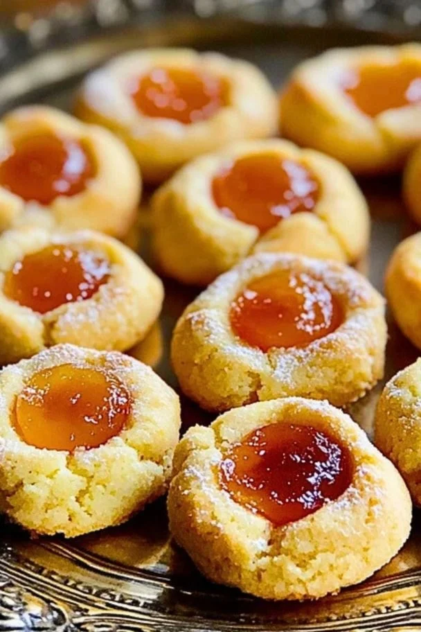 How to Make Bakery-Style Apricot Jam Thumbprint Cookies