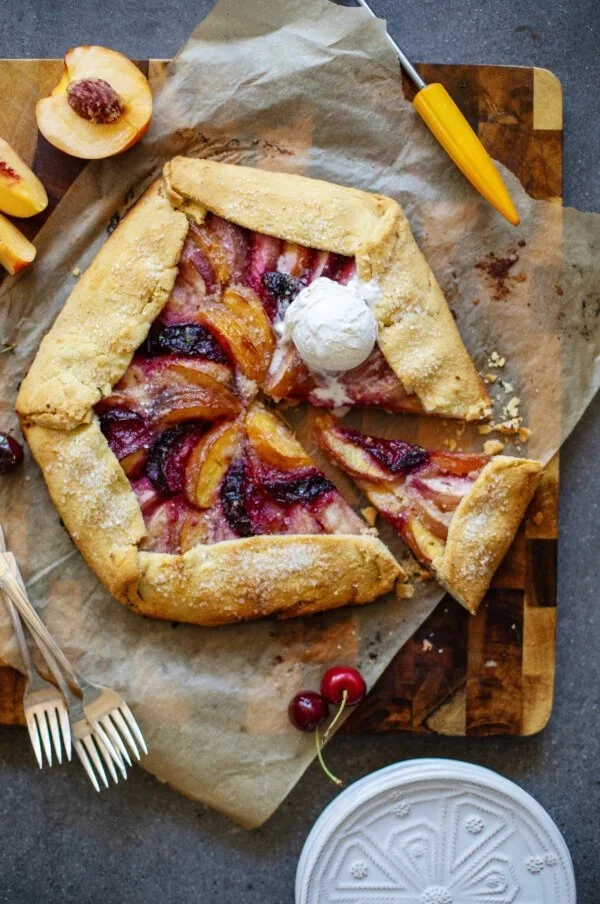 How to Make a Bakery-Style Fruit Galette at Home