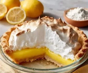 Bakery-Style Lemon Meringue Pie with Golden Top | Step-by-Step Homemade Guide