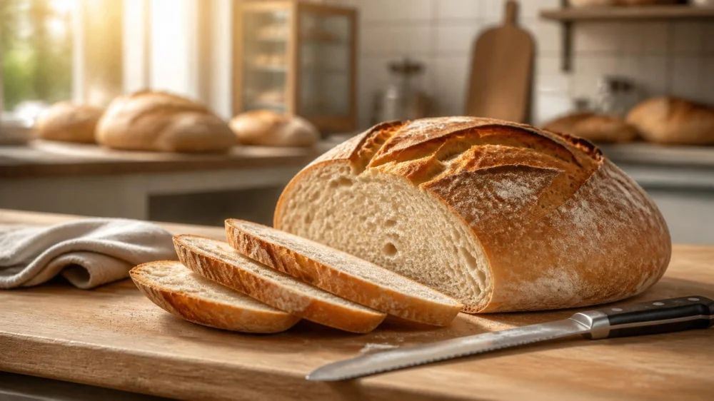 Bakery Sourdough Loaf: Crust, Crumb, Storage, and Uses