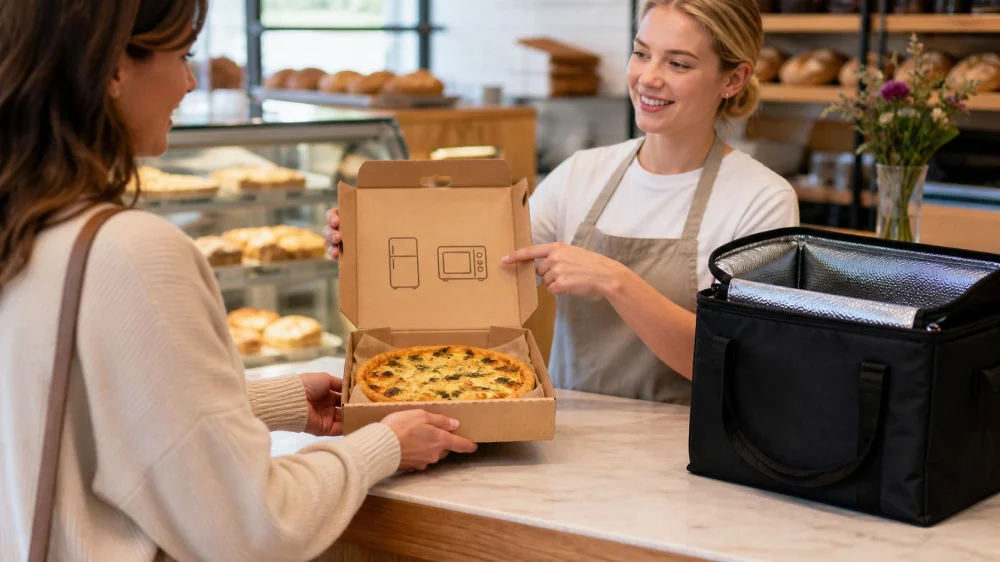Bakery Quiche Pickup: Keep It Cold or Serve It Hot