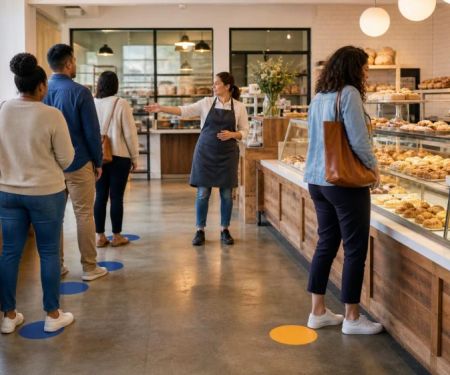 Peak-Hour Bakery Visit: Preorder, Queue, or Browse