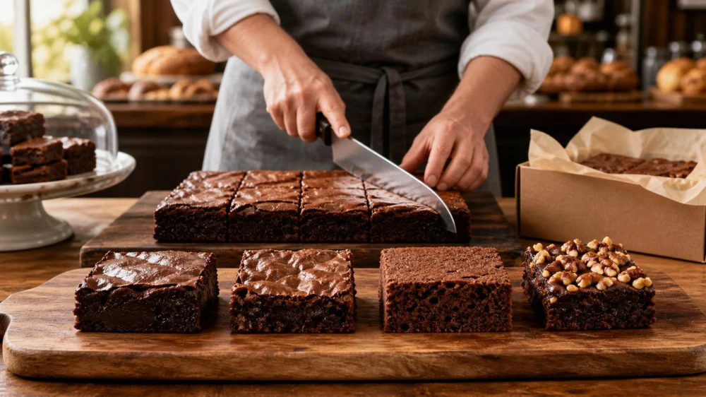 Bakery Brownie Guide: Fudgy, Cakey, Edges, and Storage