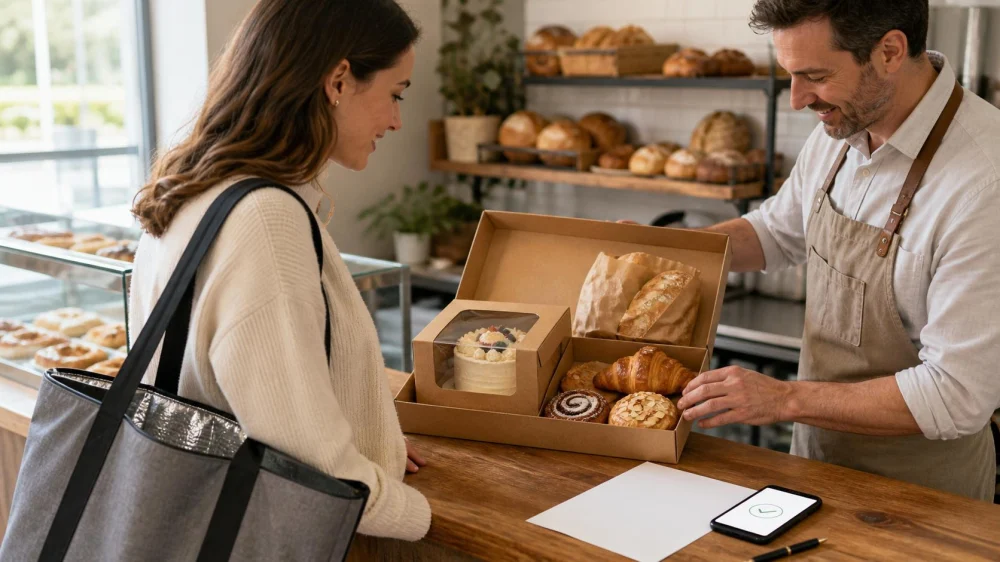 Bakery Preorder Pickup: Verify Name, Items, and Timing