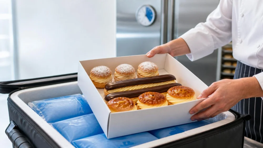 Bakery Cream-Filled Pastries: Keep Them Cold