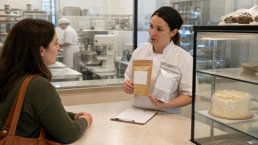 Gluten-Free Bakery Order: Ask About Ingredients and Process