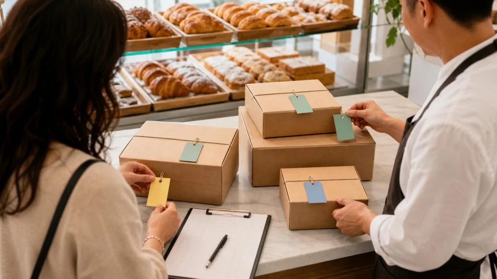 Bakery Box Labels: Track Flavors and Fillings Clearly