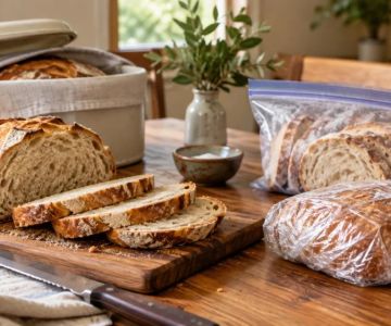Bakery Bread Storage: Crust, Moisture, and Freezing